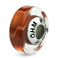 บีดแก้ว มูราโน่ Mulled OHM Murano Glass Bead Charm