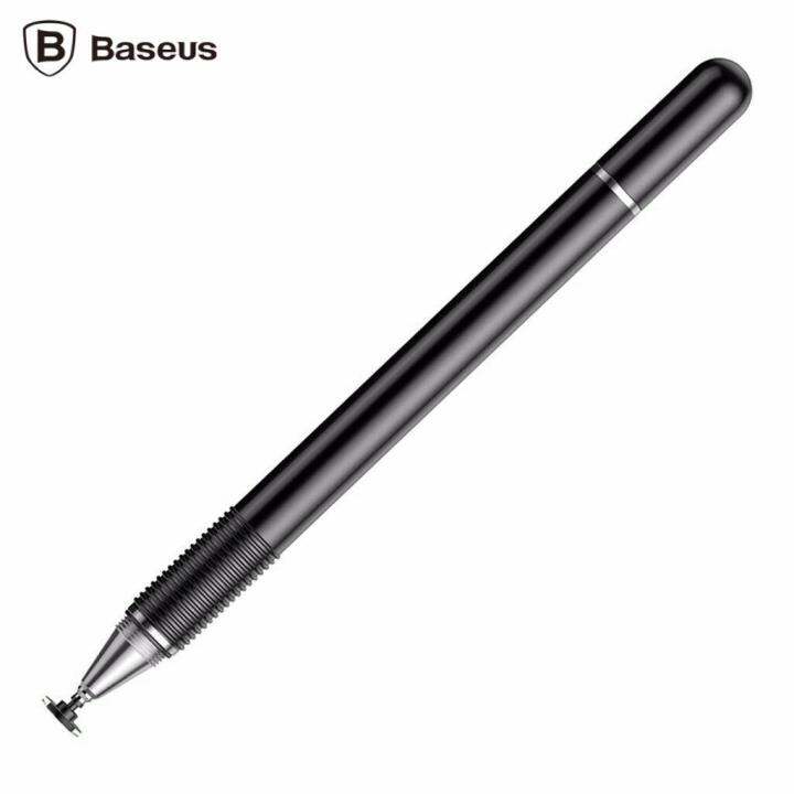 [ORIGINAL] BASEUS 2 in 1 Universal Stylus Pen Golden Cudgel Double
