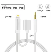 ถูกที่สุด!!! สายแปรง สายชาร์จ สายสัญญาณ อแดปเตอร์ lightning to 3.5mm AUX สายชาร์จมือถือ อะแดปเตอร์หูฟัง มาใหม่ ##ของใช้ในบ้าน เครื่องใช้ในบ้าน เครื่องใช้ไฟฟ้า . ตกแต่งบ้าน บ้านและสวน บ้าน ห้อง ห้องครัว ห้องน้ำ .