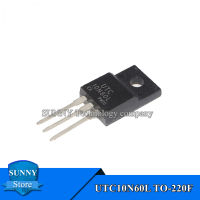 5Pcs UTC10N60L TO-220F 10N60L TO220F 10A/600V N-Channel MOSFET