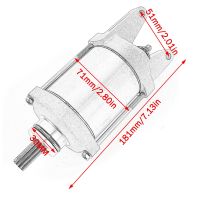 Starter Motor For Kawasaki KRT800 KSV700 KVF650 KVF700 KVF750 Teryx Teryx4 750 FI 4X4 SGE Brute Force 650 KRF750 KRF800 KRT750