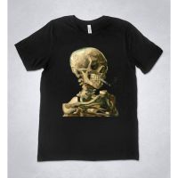 VAN GOGH t-shirt - Skull of a Skeleton with Burning Cigarette, Impressionism, Art t-shirt, Skeleton shirt, Vincent Van