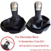 Gear Shift Shifter Knob Anti-dust Gaiter Boot For Mercedes Benz C-Class W203 S203 / W210 BJ (93-01)/ A-Class A160 W168 (97-04)