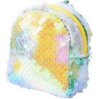 2022 zero wallet rainbow sequins scales in key pendant students mini headphone BaoZhu piece