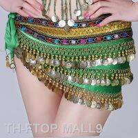 2023FTOP MALL9 Belly เข็มขัด เสื้อผ้าสำหรับผู้หญิง Bellydance ผ้าพันคอสะโพกเต้นรำอุปกรณ์เสริม เสื้อผ้า Dancers Ouitfit