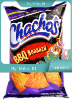 BBQ Corn Chips Chachos 185 G.