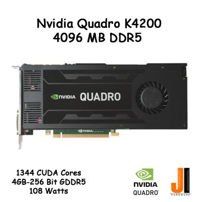 Nvidia Quadro K4200 4GB DDR5 (มือสอง)
