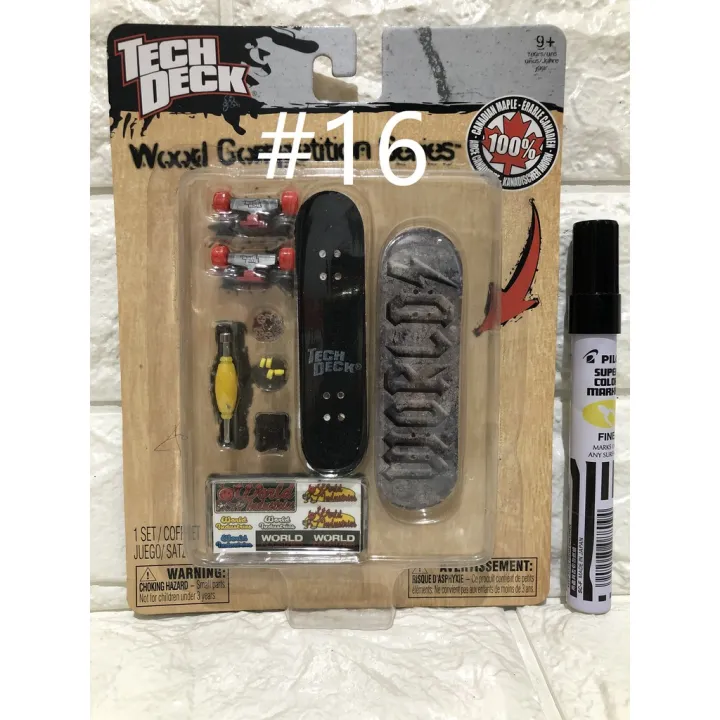 Tech Deck Wood Competition Series Original Spin Master Lazada PH