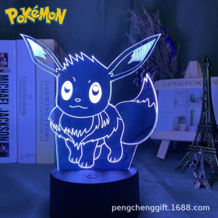 โคมไฟไฟ-led-กลางคืนอนิเมะ-pokemon-gengar-3มิติไฟสีสันสดใส-pocket-monster-โคมไฟแบบน่ารักของขวัญสำหรับเด็กเซ็นเซอร์สัมผัส