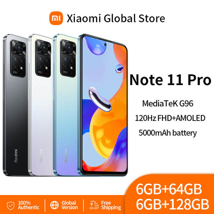 Xiaomi Redmi Note 11 Pro (6GB 128G/8GB 128G) Global Version Xiaomi ...