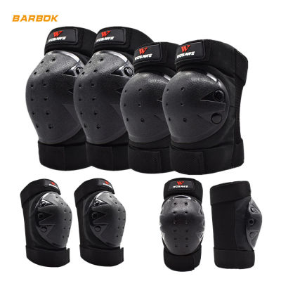 WOSAWE Hard Shell Motorcycle Knee Pads Cycling Bicycle Bike Tactical Snowboard Roller Sports Elbow Knee Brace Protector Suit