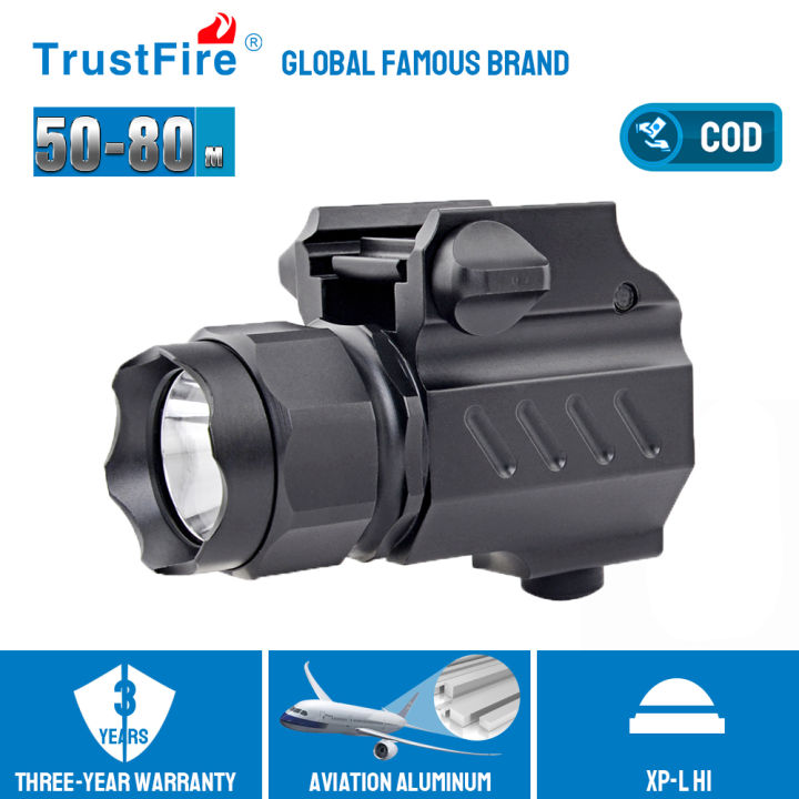 TrustFire G01 210LM Weapon Light LED Tactical Flashlight Quick ...