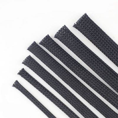【cw】 1/10 meter 2mm-50mm Cable Sleeve Insulated Braided Sleeving Data line protection Wire Flame-retardant nylon 【hot】 !