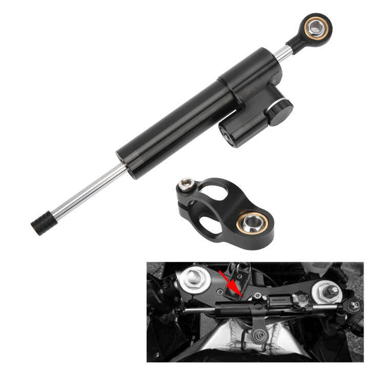 ATV Steering Stabilizer 256mm / 10.1in CNC Universal Motorcycle