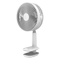 F8 Multi-Function Clip Fan Portable Retractable Mini Electric Fan Desktop Office USB Fan Can Shake Head Silent FanTH