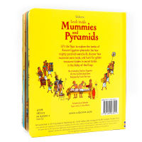 Usborne look inside mummies &amp; Pyramids English original childrens civilization and historic sites enlightenment three-dimensional early education book flipping Book Popular Science English picture book