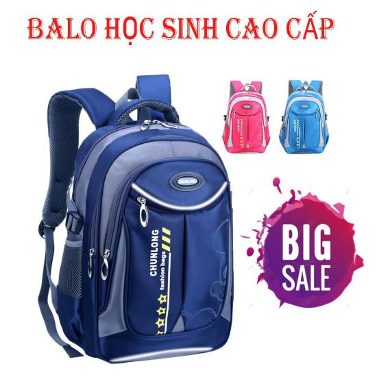 Balo học sinh cấp 1 2 siêu nhẹ chất liệu chống thấm nước - ảnh sản phẩm 4