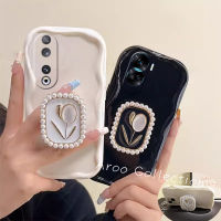 เคส Phone Case Honor 90 Lite Honor70 5G Huawei Nova Y91 Y90 Y71 Y70 ทิวลิปสง่างามปกป้องเลนส์ด้วยเคสโทรศัพท์กันกระแทก2023ฝาหลังนิ่ม