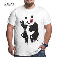 2022 Panda T Shirts Pure Cotton Men Tshirt Gift Tee Clothes Four Seasons