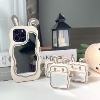 [iPhone14] พร้อมส่ง Set case เคสสำหรับ iPhone+AirPods เคสไอโฟน+เคสแอร์พอด เคสกระจกซิลิโคนกระต่ายเคสกระจก 14,14Pro,14Promax