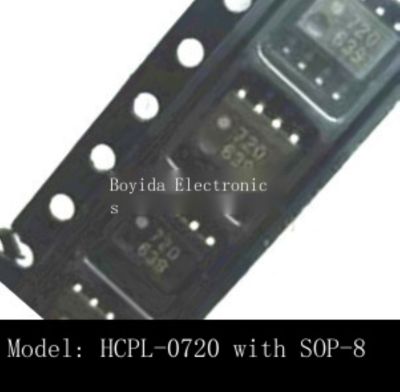 10Pcs SMD HCPL-0720 HCPL0720 720 SOP8 Optical Isolator Optocoupler