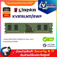 KINGSTON KVR16LN11/8WP RAM 8GB DDR3 1600MT/s Non-ECC Unbuffered DIMM By Vnix Group