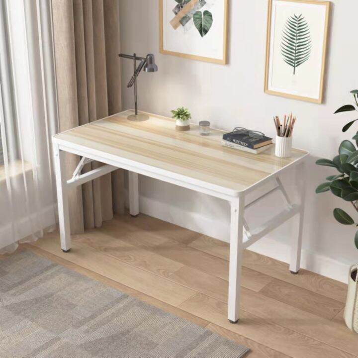 Household Foldable Computer Desk Office Desk Study Folding Table 120*40