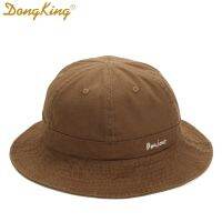 {You have a hat} DongKing ใหม่หมวกปีกโดมผ้าฝ้ายหมวกแฟชั่นหมวกหมวกกันแดดผู้หญิงผู้หญิงหมวกปานามากลางแจ้งสีพื้นยูนิเซ็กซ์