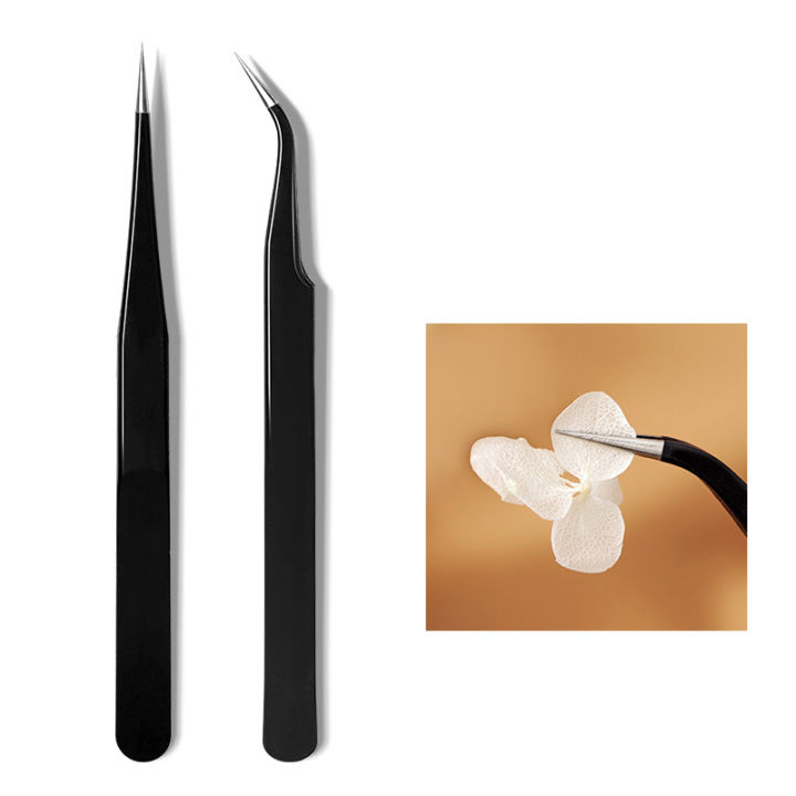 ck-firm-nail-jewelry-tool-elbow-tweezers-precision-tweezer-esd-15-stainless-steel