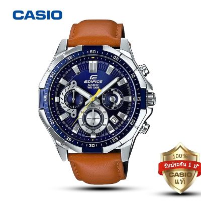 Casio รุ่น EFR-554L-2AV（ รับประกันหนึ่งปี）นาฬิกาแฟชั่นผู้ชาย
