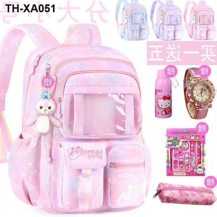 new-primary-school-students-schoolbags-for-grades-one-two-to-six-large-capacity-girls-cute-high-value-junior-high-backpacks