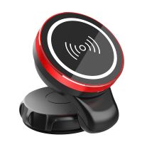 15W Magnetic Fast Wireless Car Charger Dashboard Mount for Phone 12 11 Pro Max Macsafe Wireless Charging Car Phone Holder New