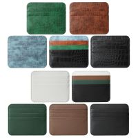 【CC】∋◆✎  New Pu Leather Mens Coin Money Card Wallet Male Thin ID Business Credit Holder Small Cardholder Purse for