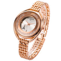 Women Watches Ladies Stainless Steel Small Wrist Gold Ring Diamond Watch Bracelet Famous Dial Womens Quartz Pointer Watch