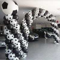 50/100pcs 12inch Football Latex Balloons Soccer helium balloon Man Boy Birthday Party Supplies Grand Event Decorations Kids Toys Balloons