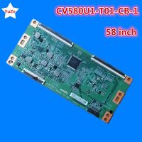 บอร์ด T-CON CV580U1-T01-CB-1สำหรับทีวี58 58นิ้วบอร์ดลอจิกแบบดั้งเดิมทำงานได้ดี CV580U1 T01 CB 1