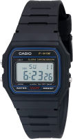 CASIO Classic Quartz Resin Strap, Black, 18 Casual Watch (Model: EAW-F-91W-1)