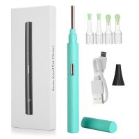 Wireless WIFI Visual Ear Cleaner Otoscope Ear Wax Ear with Ear HD Cleaning Kit Removal Sticks Endoscope Camera Tool Kit