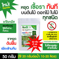 ฆ่าเชื้อรา ในทันที 50g ฉีดพ่น กันโรคพืช เชื้อราต้นไม้ โรคใบ โรครากเน่า +ธาตุอาหาร บำรุงต้น ใบ หลังราตาย ปลอดสารเคมี! ปลอดภัยกับผู้ใช้