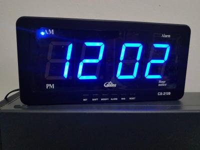 นาฬิกาดิจิตอลLED DIGITAL CLOCKแขวนผนัง/ตั้งโต๊ะ รุ่นCX-2159