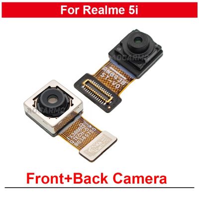 สำหรับ Realme 5I ด้านหน้า + โมดูลกล้องหลังหลังสายเคเบิลงอได้อะไหล่ซ่อม