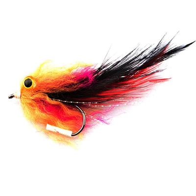 1pcs/bag New Trout Steelhead Salmon Pike Streamer Fly for Fly Fishing Flies Size 4# Hook