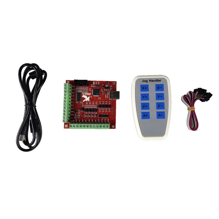 cnc-kit-red-mach3-motion-control-card-control-handle-kit-motor-drive-control-card-engraving-machine-cnc-controller-diy