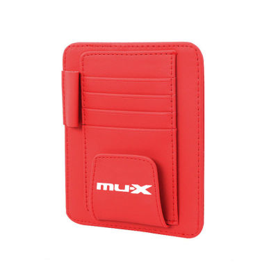 Pu Leather Visor Card Storage Sun Visor Organizer Tool Pouch Bag Card Storage Pen Storage Glasses Holder For Isuzu Mux