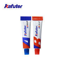 Kafuter 1เซ็ต AB กาว A B ของเหลวที่แข็งแกร่งซุปเปอร์กาว Cyanoacrylate อีพ็อกซี่กาวสำหรับโลหะพลาสติกไม้คริสตัลแก้วเครื่องประดับ