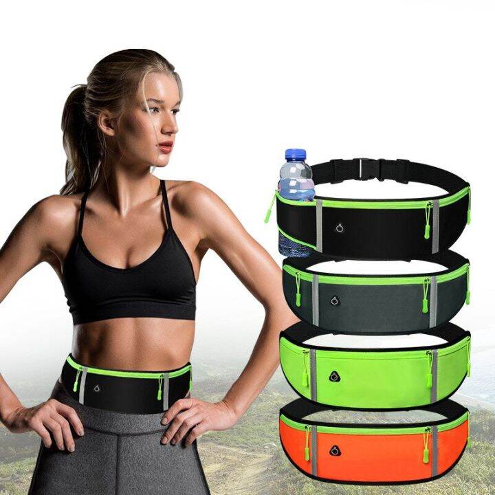 outdoor-neoprene-waterproof-hiking-cycling-running-belt-waist-bag-custom-sport-fanny-pack-with-water-bottle-holder-running-belt