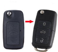 3ปุ่มดัดแปลงพลิกพับเปลือกกุญแจรีโมทกรณีสำหรับ Greatwall C30 C20 C20R Lingao Key Fob ปก