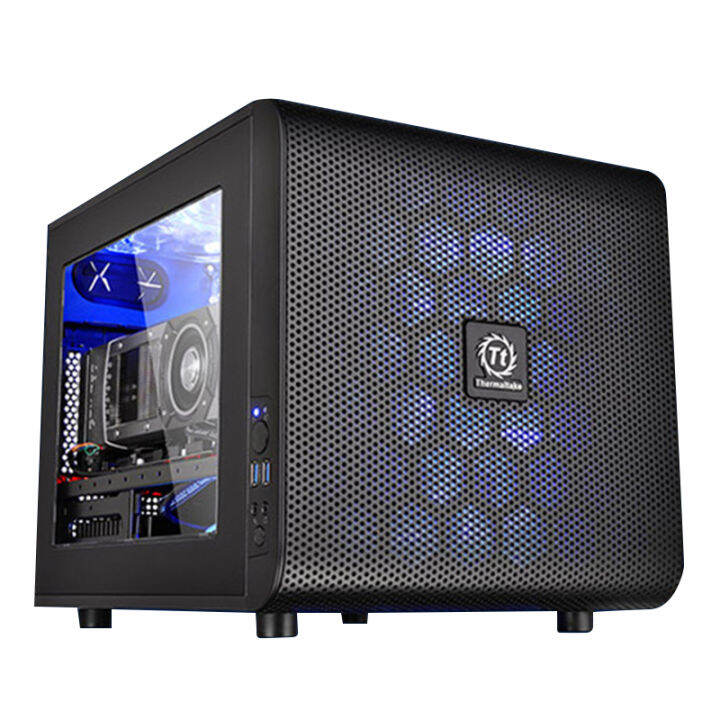 Tt Core V1/V21 desktop computer chassis watercooled small chassis mini