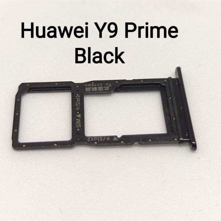 Huawei Y9 Prime Sim Card Tray Holder Adapter Dual Simtray SD Memory