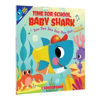 เวลาสำหรับโรงเรียนเด็กฉลามดู Xuele Baby Shark โรงเรียนภาษาอังกฤษต้นฉบับหนังสือภาพปกอ่อน3-6ปีที่ขายดีที่สุดเด็กหนังสือนิทานก่อนนอนการศึกษา Bajet เพลงเด็ก